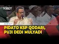 Download Lagu [FULL] Pidato Perdana Qodari Jadi KSP: Singgung Prabonomics hingga Puji Dedi Mulyadi