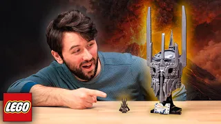LEGO Lord of the Rings Sauron Helmet REVIEW | Set 11373