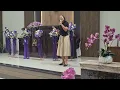 Pujian Solo ibu Indri, Minggu Pra-Paskah I, 9-3-2025, pkl. 17.00
