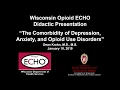 The Comorbidity of Depression Anxiety and Opioid Use Disorders - Dean Krahn MD MS