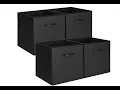 StorageWorks 13-inch Black Storage Cubes Review