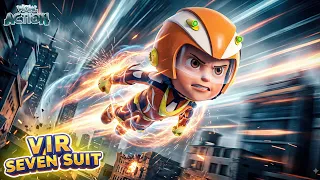 Vir The Robot Boy | Vir Ka Dangerous Mission! | Vir Seven Suit Compilation Wow Action