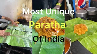 Most Unique Chicken Paratha Of India | Indian Street Food