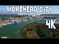 Morehead City NC 4K A beautiful Must Go Town in the Outer Banks DJI Mavic Air 2 Drone Footage