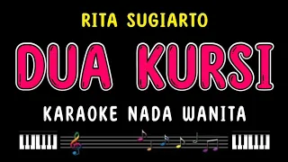 dua kursi karaoke nada wanita rita sugiarto 