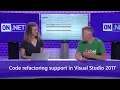 Code refactoring support in Visual Studio 2017