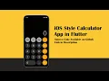 iOS Style Calculator App in Flutter - Full Working