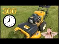 Cub Cadet 33 Walk Behing Mower 300Hour Review