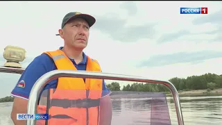 В Омске сегодня проведут обследование дна Иртыша