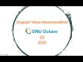 Computations of SVD with Octave - Part 2
