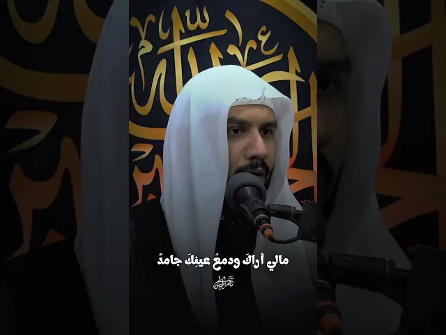 ⁣مالي أراك ودمعُ عيِنك جامدٌ| استشهاد الإمام السجاد عليه السلام #الشيخ_جواد_البيابي #مأتم_الحسن_تركيا