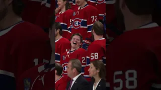 Youppi Accidentally Streaks At Habs Team Photo Shorts 