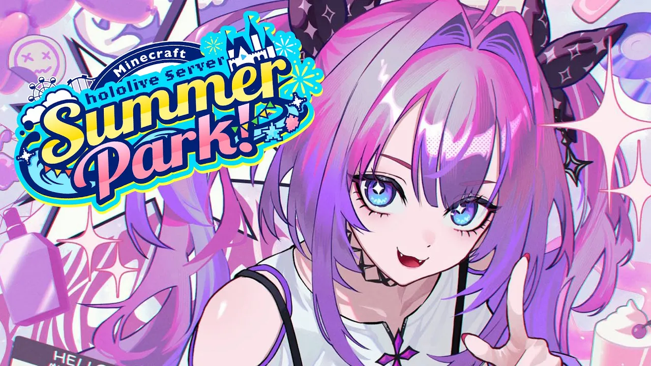 【 Minecraft 】＃ホロ鯖サマーパーク キッチンカーのイートインスペース！【#綺々羅々ヴィヴィ #hololiveDEV_IS #FLOWGLOW】