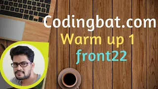 18 Codingbat Warmup 1 front22 Java coding practice Ui Brains by Naveen Saggam