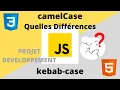 Html Css Js faire la difference entre kebab-case et camelCase Javascript Html Css tutoriel booki