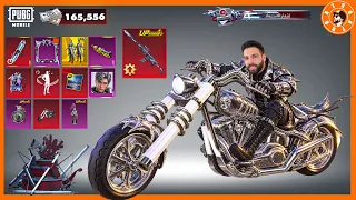 تفتيح عجلة ذهبية وتطوير سلاح ميني  #ببجي_موبايل #ببجي #pubgmobile