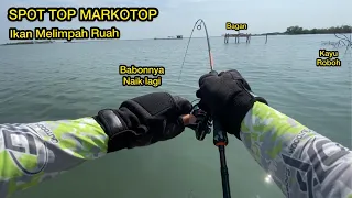 mancing dasaran dan castingan di spot super top markotop ikannya melimpah ruah walifishing