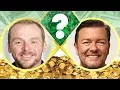 WHO S RICHER - Simon Pegg or Ricky Gervais