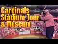 Busch Stadium Tour and Cardinals Museum Dramatic St Louis Cardinals vs Tampa Bay Rays Game