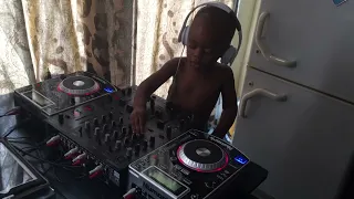Tiny Hands, Big Beats! DJ Arch Jnr at Just 2 Years Old 🎶👶🏽