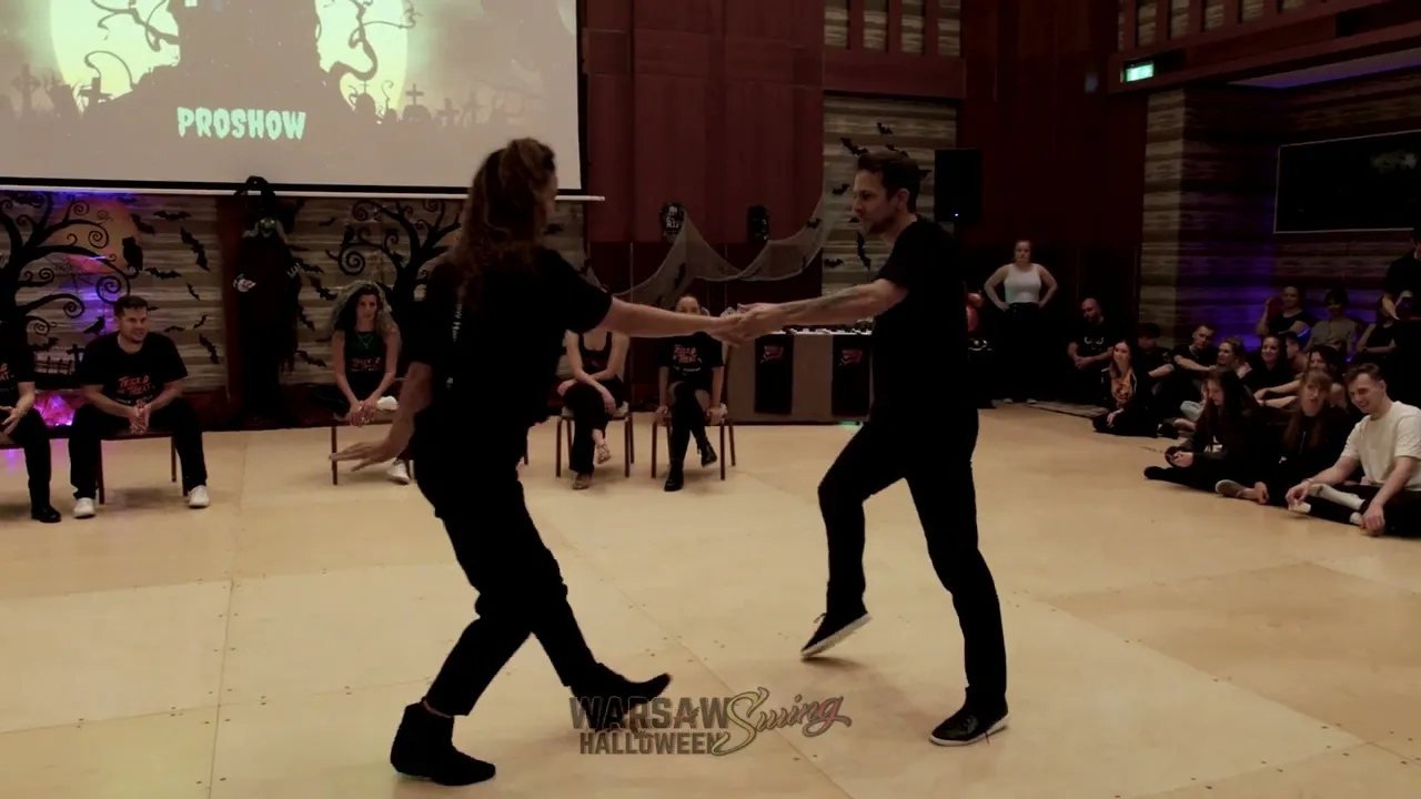 Daniel Pavlov & Virginie Grondin - Invitational Jack&Jill - Warsaw Halloween Swing 2024