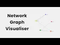 Network Graph Visualiser Demo Built with React and D3