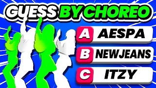 GUESS THE KPOP GROUP IDOL BY CHOREOGRAPHY MULTIPLE CHOICE GUESS THE CHOREO KPOP QUIZ 2024 