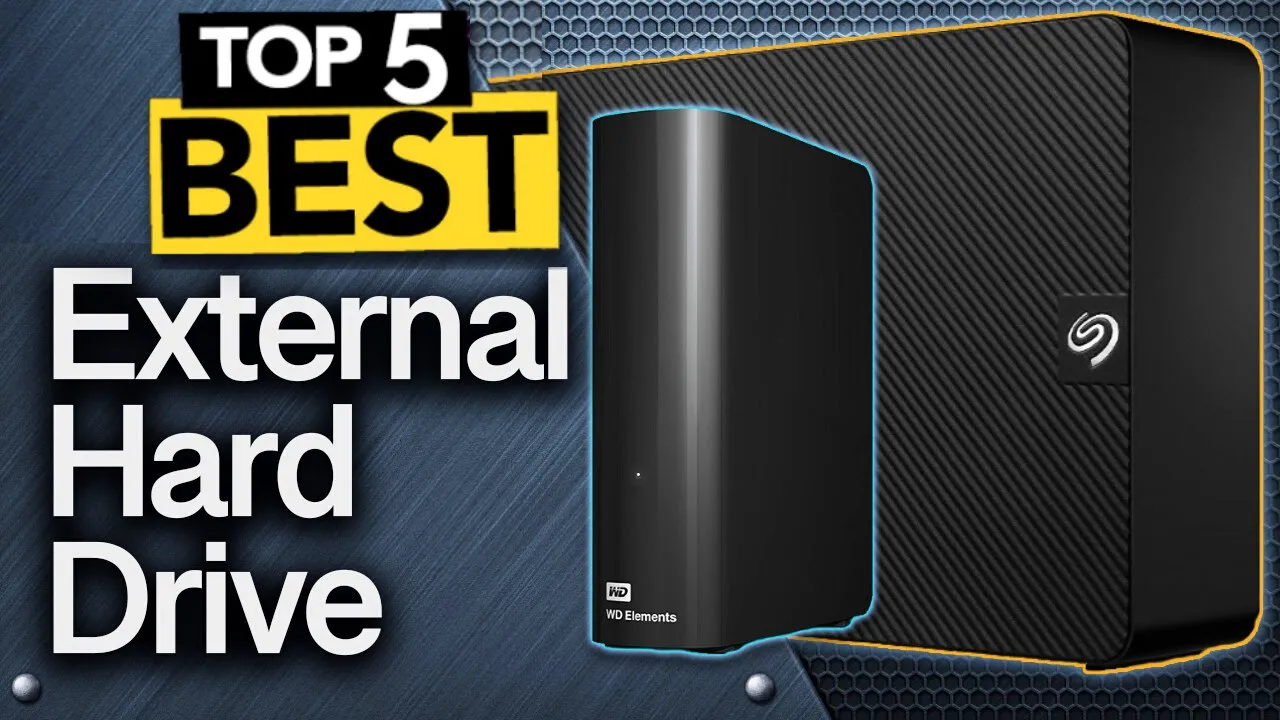 ✅ TOP 5 Best External Desktop Hard Drive [ 2023 Buyer's Guide ]