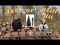 Testing a Firewood Splitting Drill Bit - Worth it