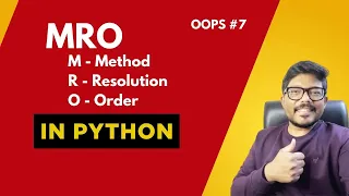 MRO Method Resolution Order in python
