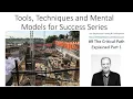 Critical Path Method Explained Part 1 How to calculate the Critical Path for scheduling projects