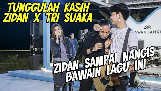 Download TUNGGULAH KASIH - ZINIDIN ZIDAN FT. TRI SUAKA (LIVE) BAWAH LANGIT MP3
