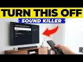 10 TV Sound Settings You re Getting Wrong