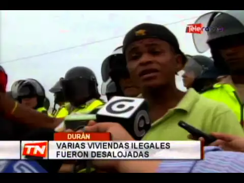 Varias viviendas ilegales fueron desalojadas