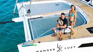 Small Family Living Aboard Our Catamaran, Sailing to Harbors Unknown + Exploring the World – Trailer