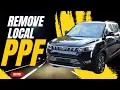 Remove Local PPF PPF Installation on 300 Best PPF in Chandigarh The Buff Master