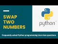 Python program Swapping two numbers skilltimate