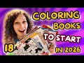 18 Untouched coloring books I m gonna color in 2026 Adult Coloring