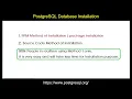 DAY 1 Postgresql Database Installation - RPM Method