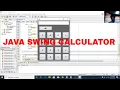 Simple Calculator Tutorial Using Java Swing Net beans Urdu