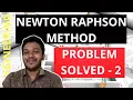 NEWTON RAPHSON METHOD ENGINEERING MATHEMATICS-3 EASY EXPLANATION PART-2 MATHSPEDIA