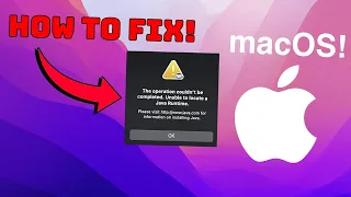 HOW TO FIX Unable to locate a Java runtime ERROR ON MAC Tutorial