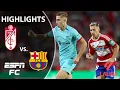 ABSOLUTE THRILLER Barcelona vs Granada LALIGA Highlights ESPN FC