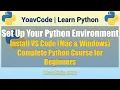 Python for Beginners - Setting Up Your VS Code Workspace Lesson 2 Free Full Course