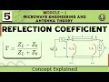 5 Reflection Coefficient Module 1 Micro Wave Communication 7th Sem ECE 2022 Scheme VTU