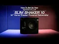 How To Set Up Your Rockville Slim Shaker 10 Under or Behind Couch Home Theater Powered Subwoofer