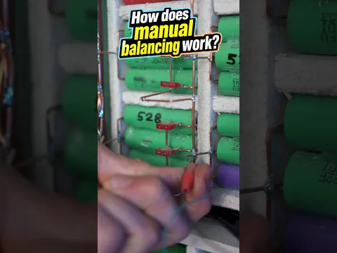No BMS? He Manually Balances This Powerwall With 30A! (Why BMS Is Dangerous)