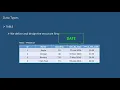 13 Oracle SQL Developer Tutorial For Beginners 13 Data Types