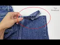 6 Brillant ways to shorten your Jeans with clever sewing tips and tricks