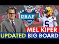 Mel Kiper UPDATED 2024 NFL Draft Big Board Top 25 NFL Draft Prospect Rankings Ft Jayden Daniels